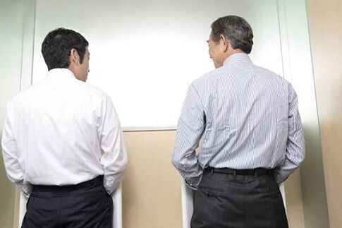 problemen met plassen als gevolg van prostatitis